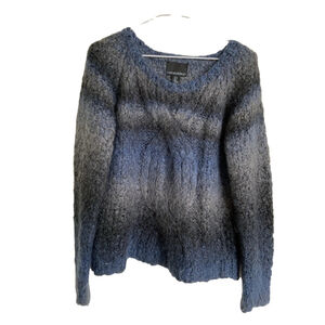 Cynthia Rowley Sweater Blue Gray Size Small